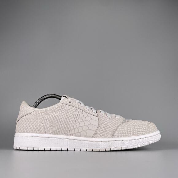 Nike Air Jordan 1 Retro Low NS Men’s 10 Gray Suede Basketball Sneaker Casual GUC main image 4